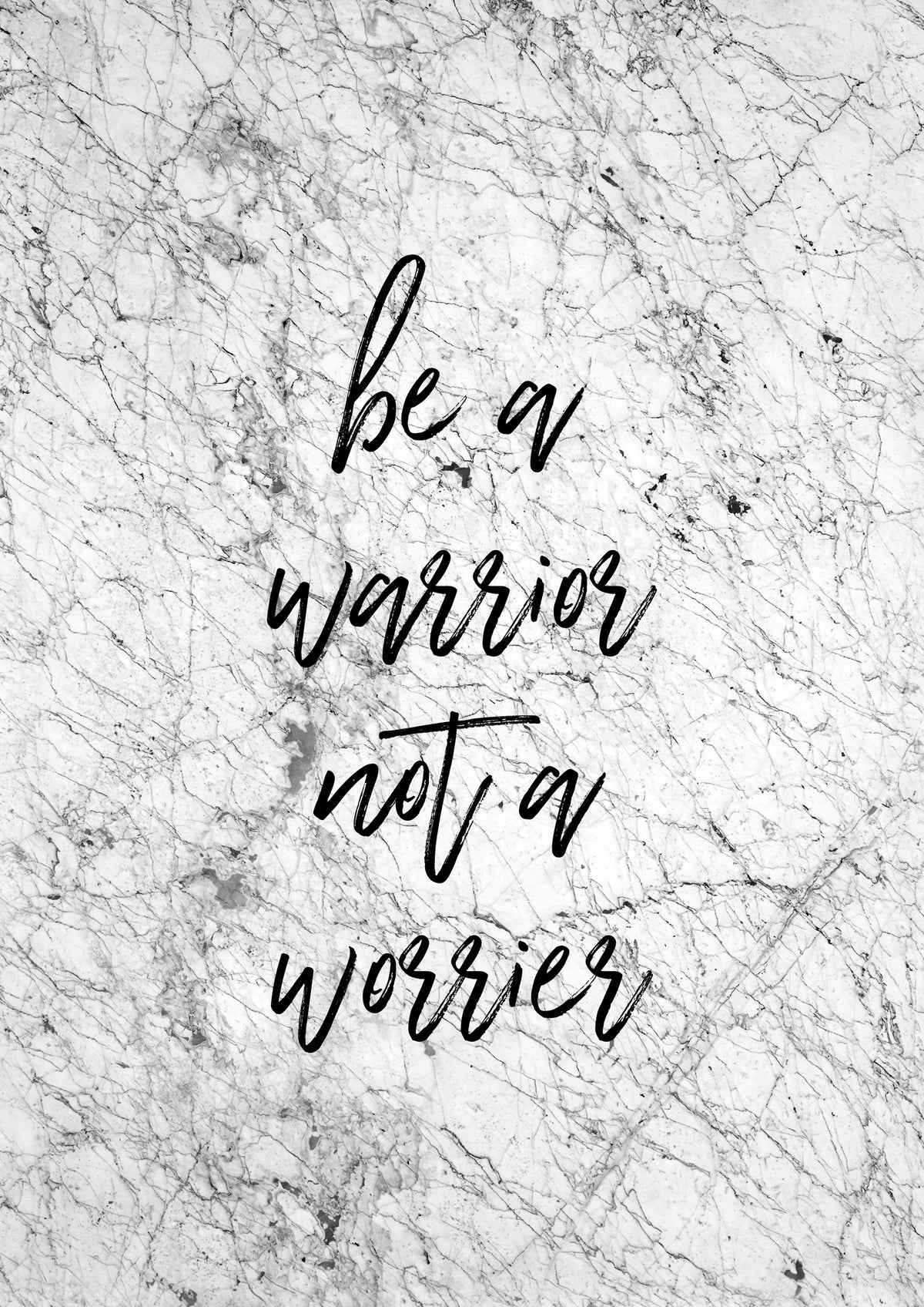 acrylic-print-be-a-warrior