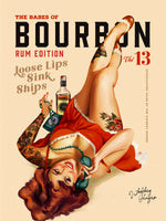 framedcanvas-print-babes-of-bourbon-vol-13-rum-drinking-pinup-girl-art