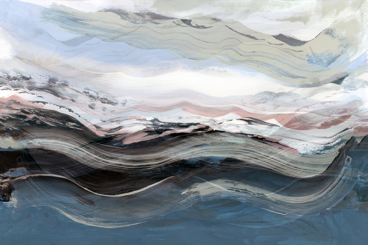 canvas-print-abstract-landscape-waves-blue