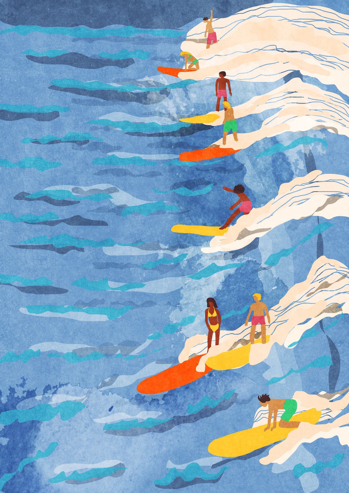 framedcanvas-print-chilled-surfing