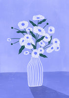 acrylic-print-flowers-in-blue