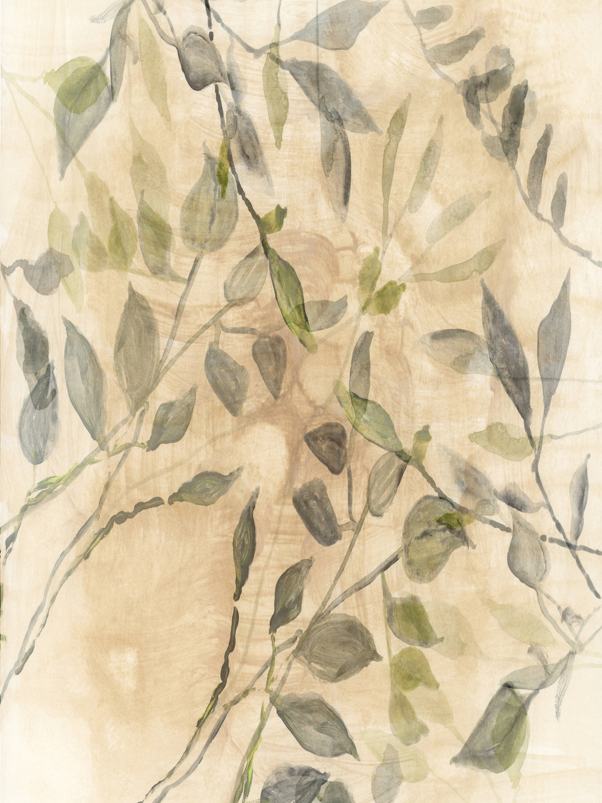 framedposter-print-colour-washed-leaves-no2