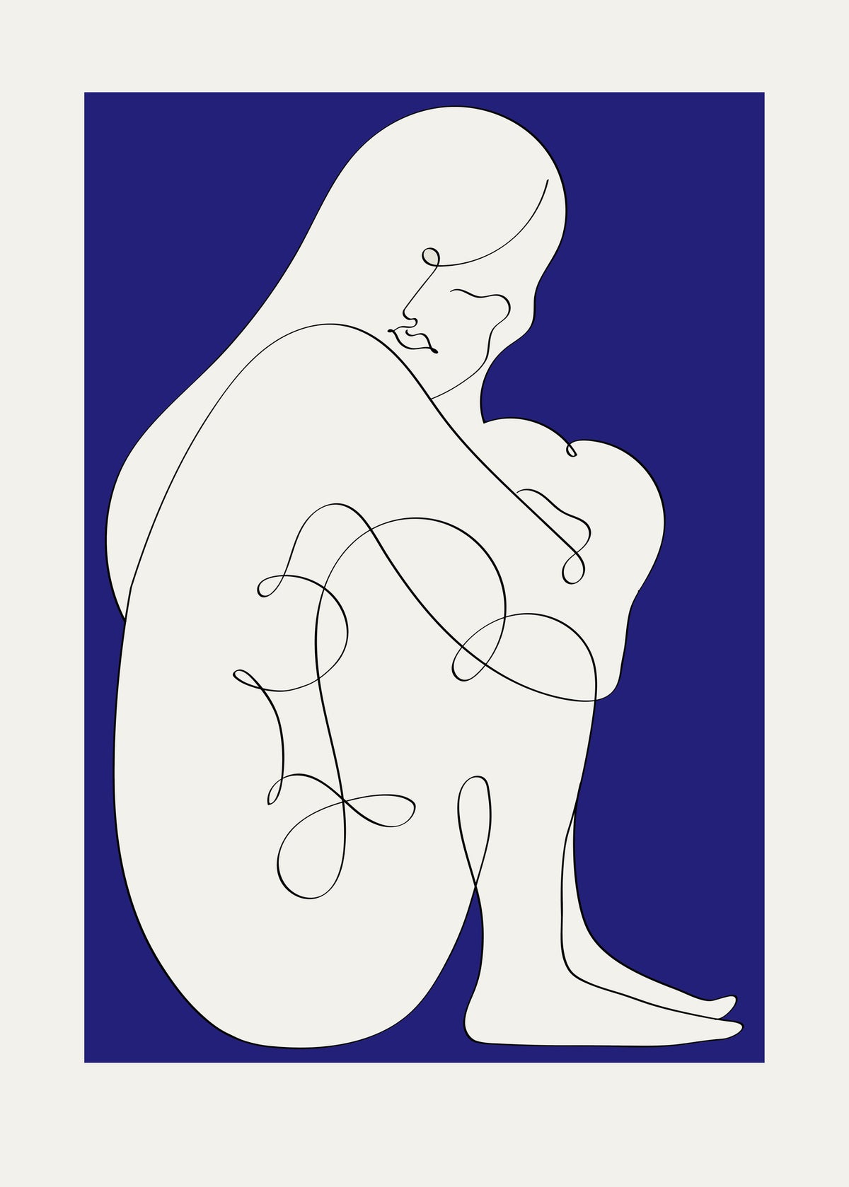 canvas-print-sitting-woman-blue