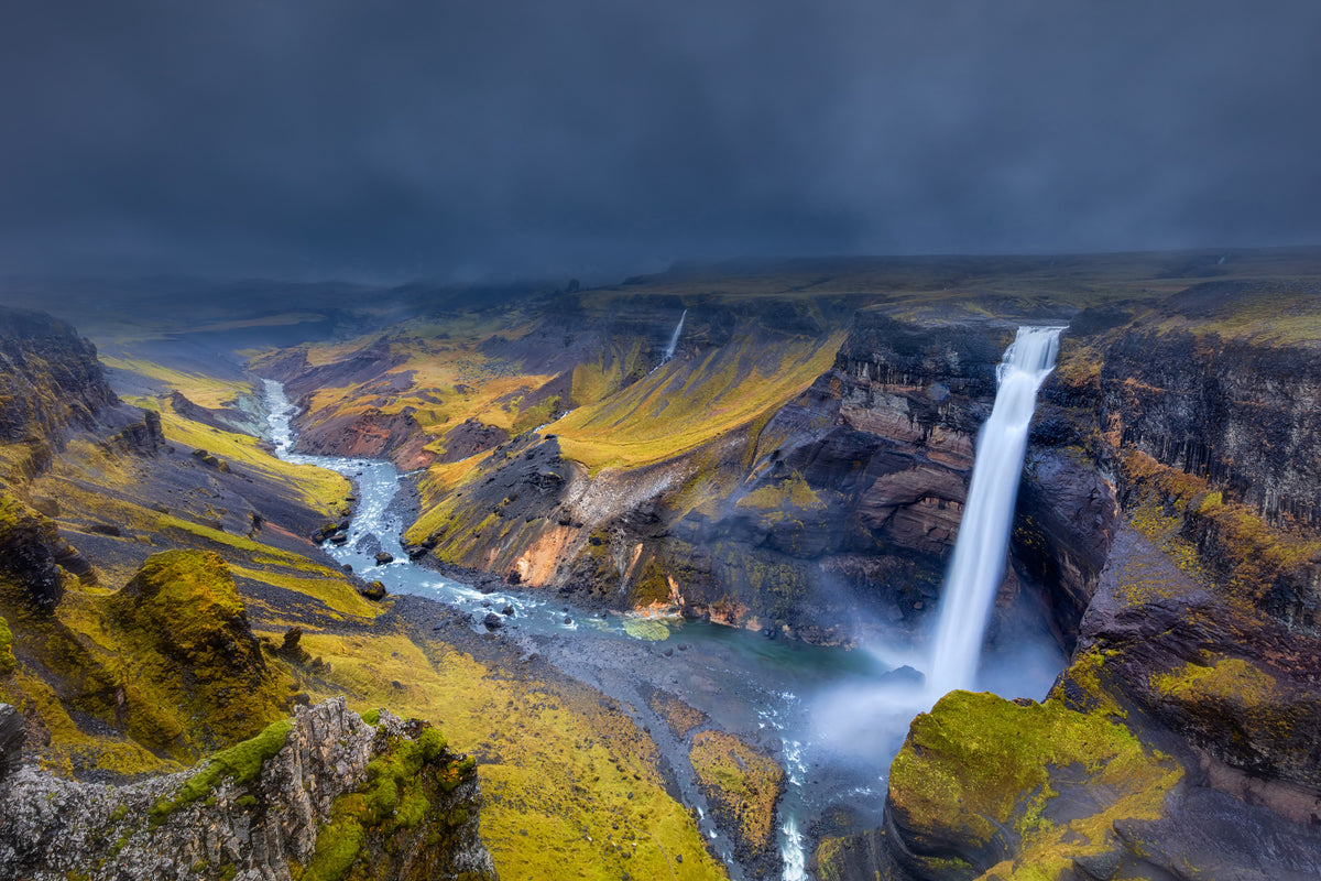 canvas-print-iceland-waterfall-x