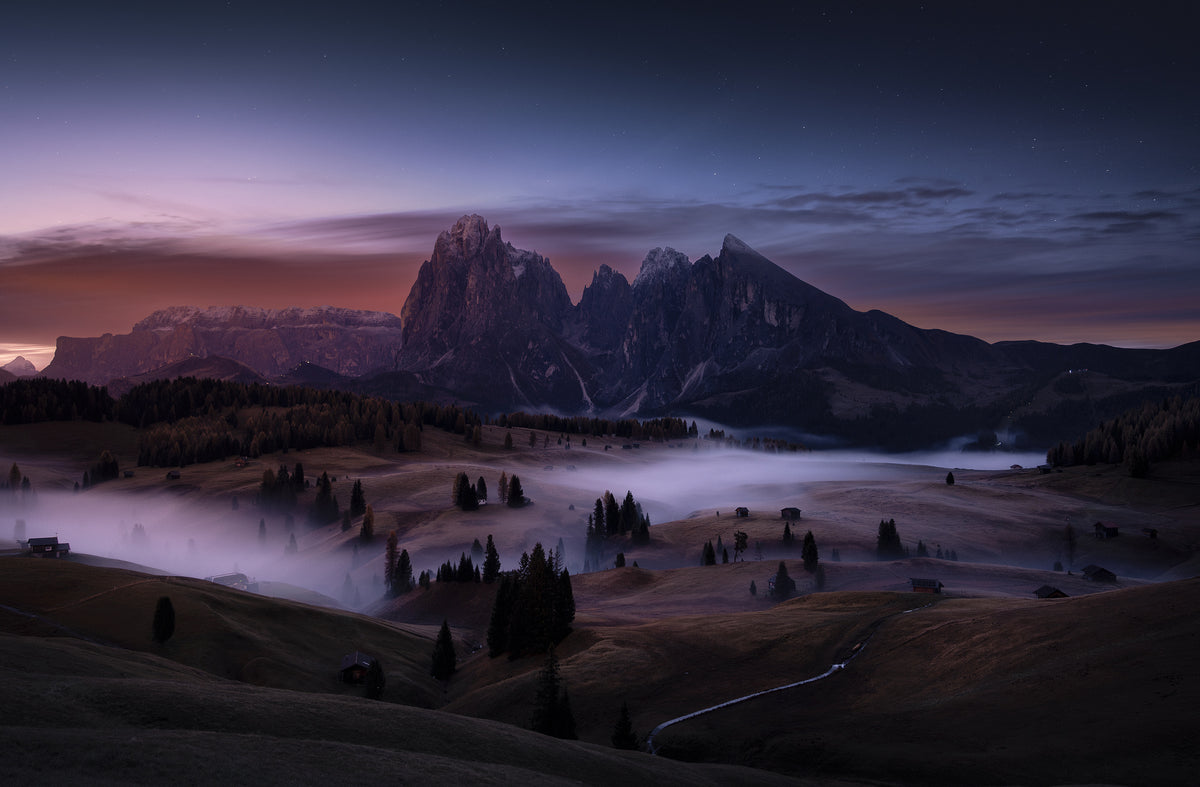 framedposter-print-foggy-night