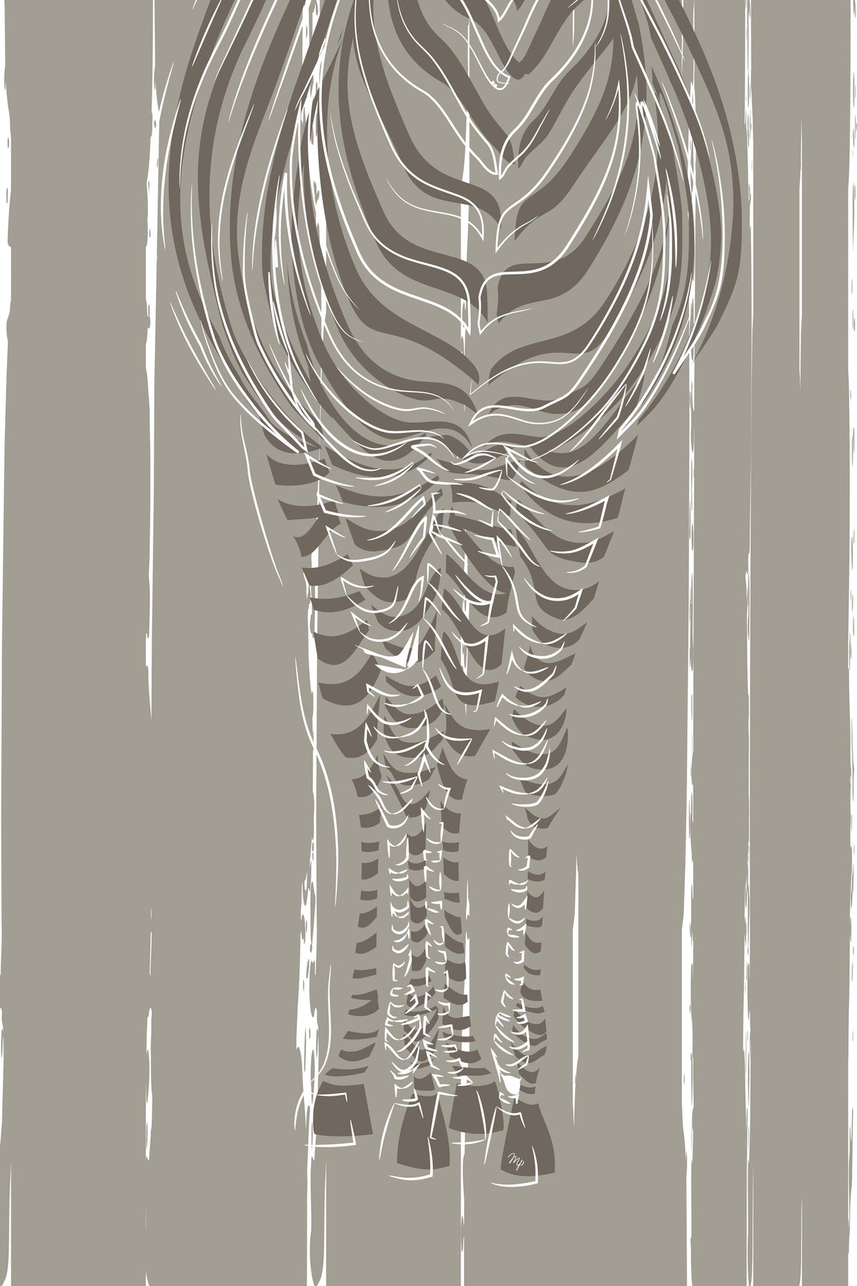 framedcanvas-print-zebra-stripes-flow