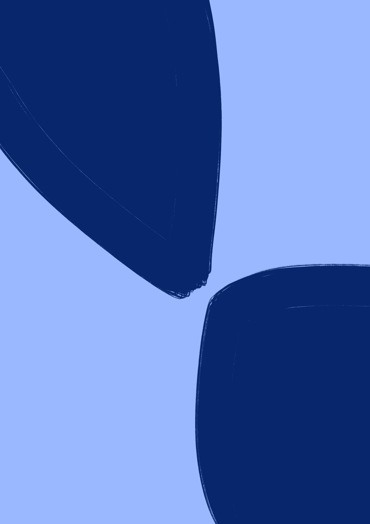 aluminium-print-blue-petal-shapes