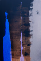 framedposter-print-vertical-strokes-with-vibrant-blue