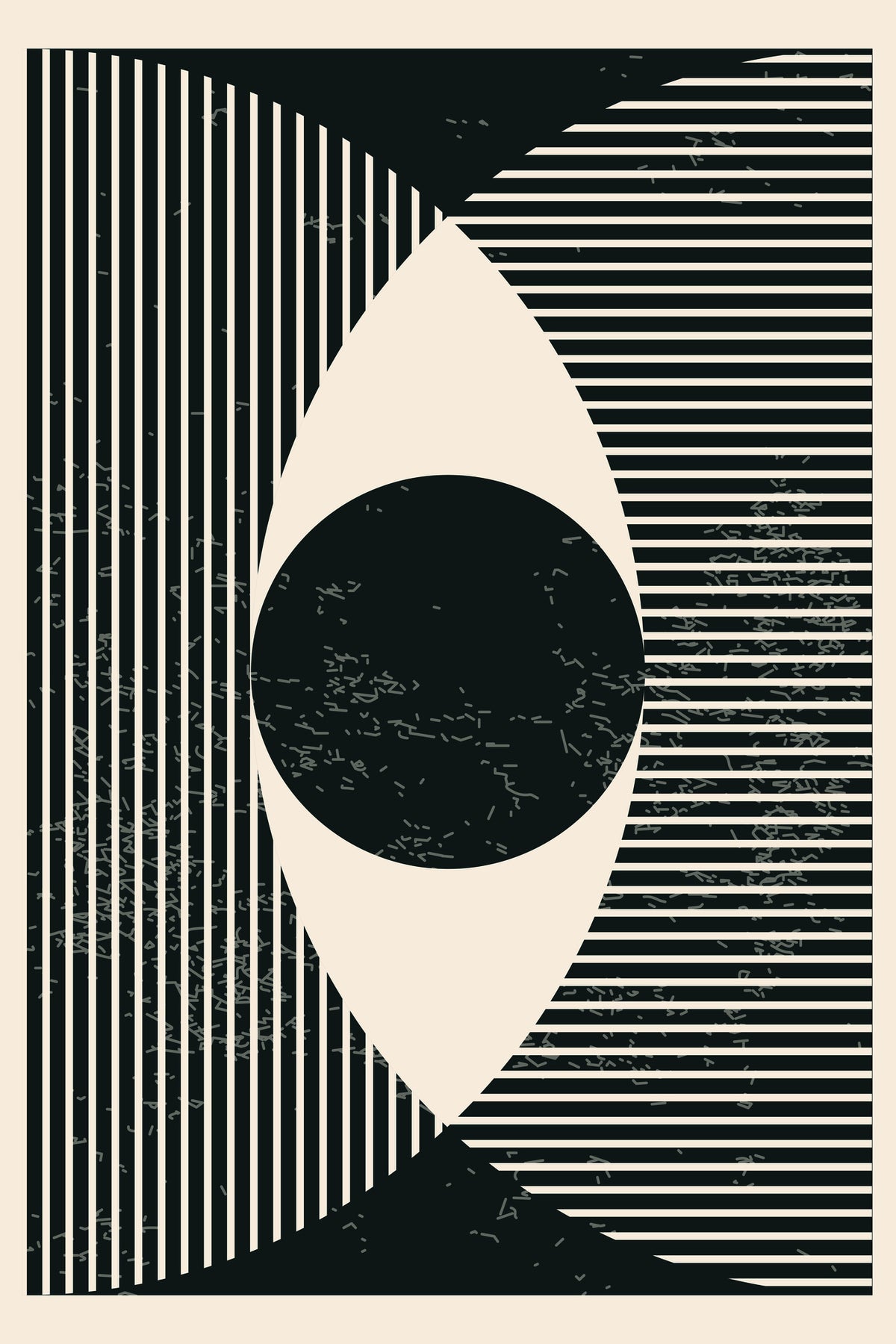 aluminium-print-black-and-white-geometric-shapes-2