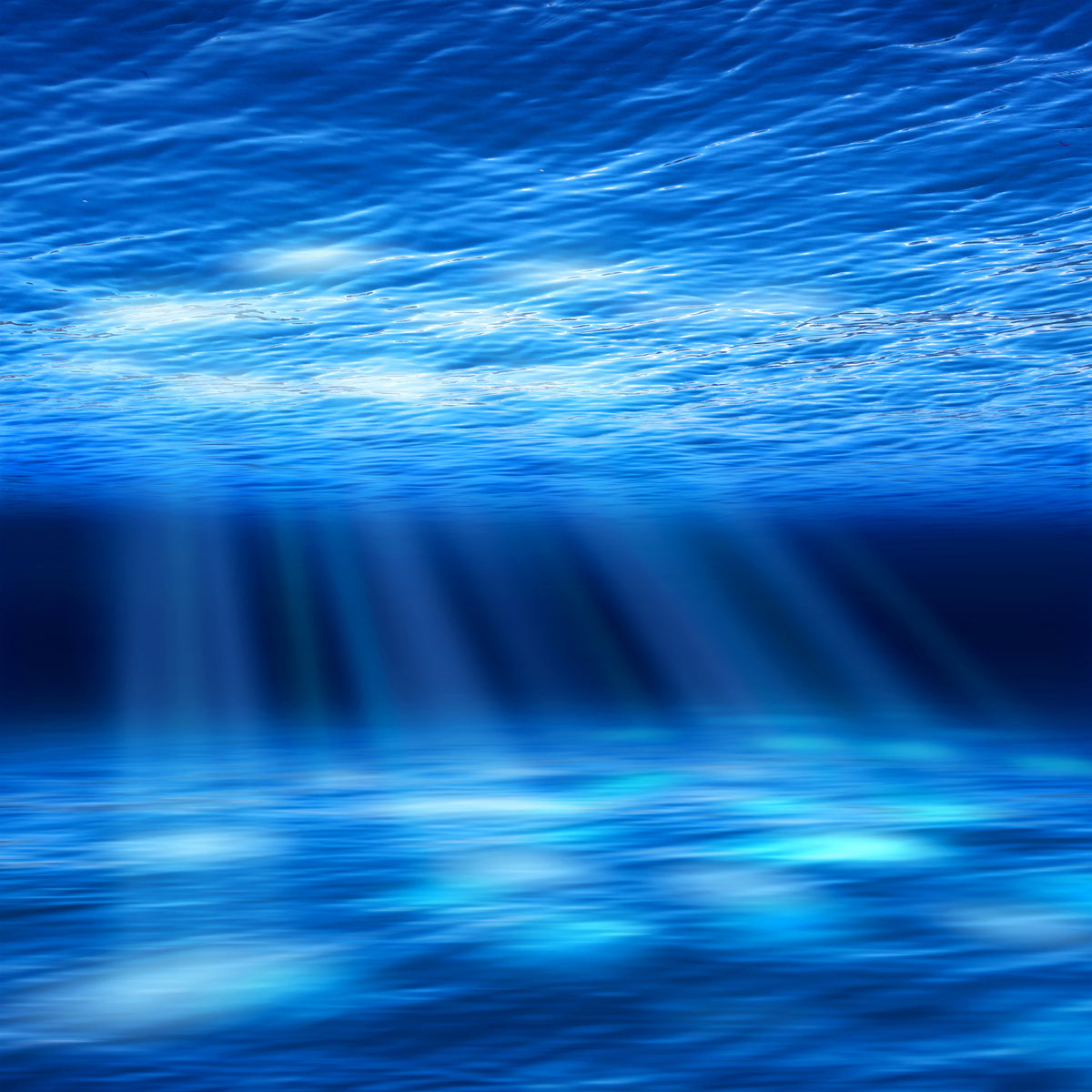 canvas-print-light-under-water