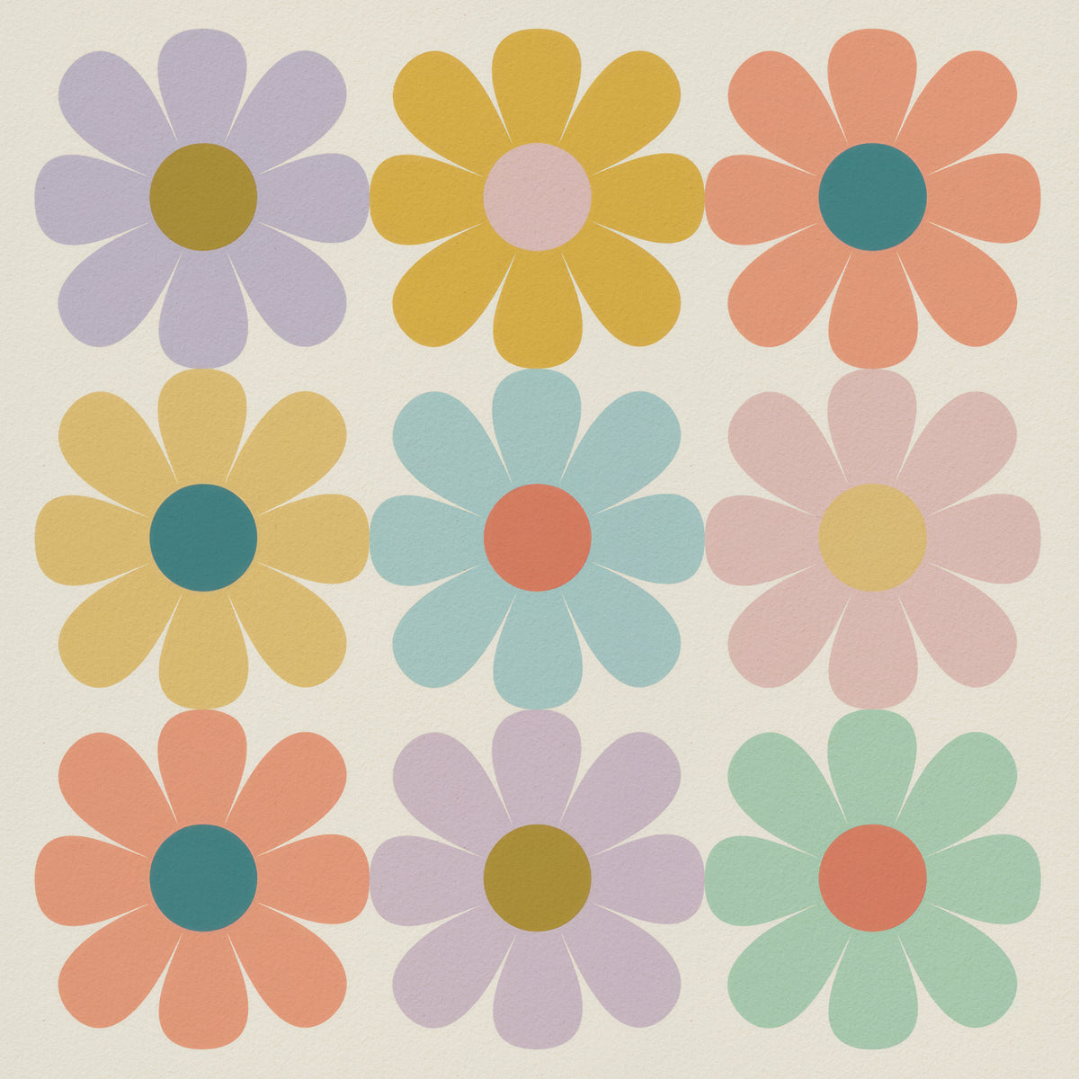 acrylic-print-nine-colorful-flowers