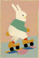 aluminium-print-bunny-on-skates