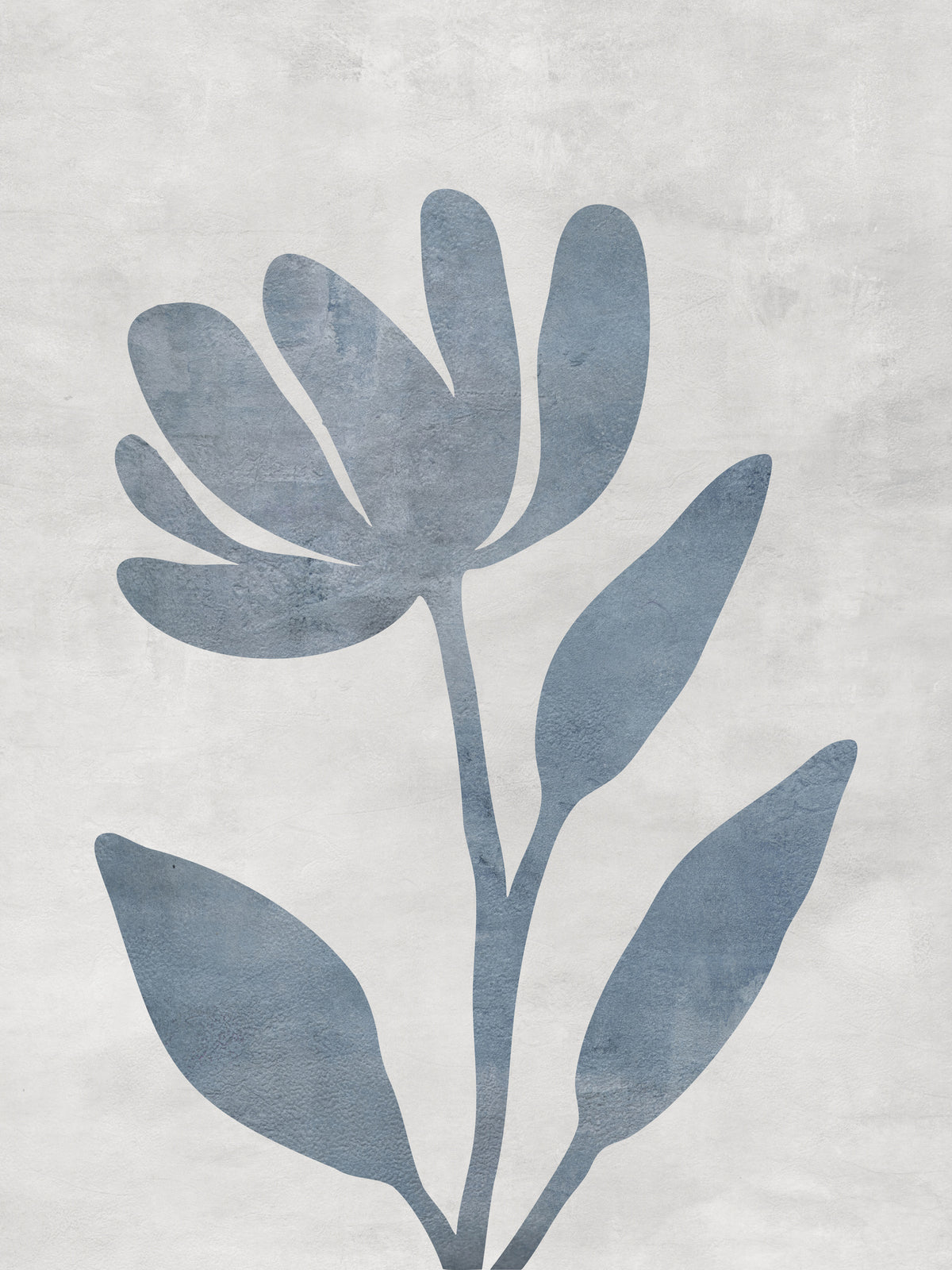canvas-print-blue-silhouette-bloom