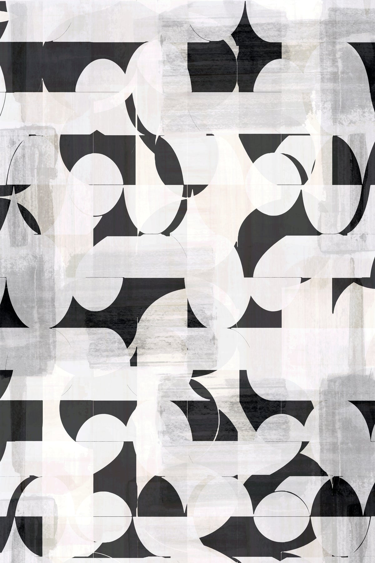 framedcanvas-print-geometric-shapes-and-monochrome-tones