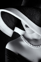 aluminium-print-la-femme-au-chapeau