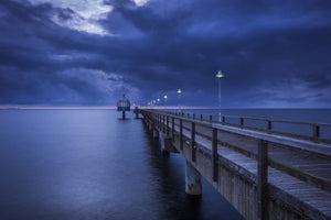 3-piece-acrylic-print-pier-at-night