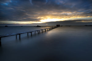 3-piece-acrylic-print-evening-mood-on-the-long-jetty