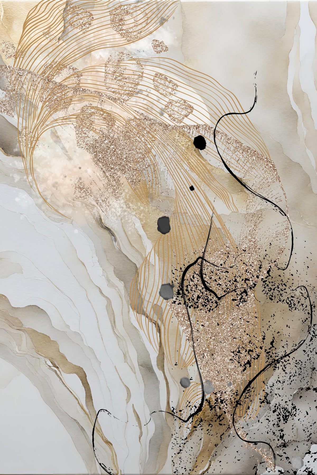 framedcanvas-print-golden-marble-1