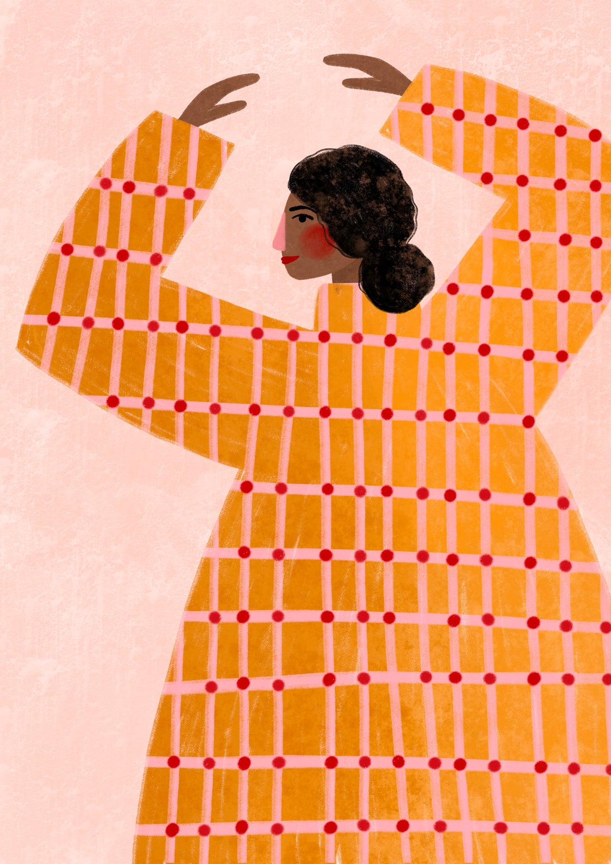 framedcanvas-print-the-woman-with-the-checked-dress