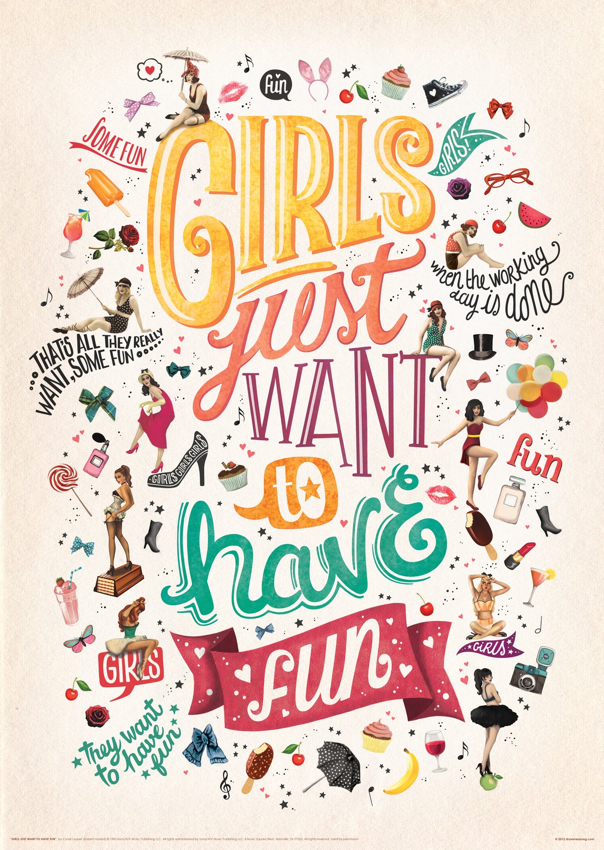 framedposter-print-girls-just-want-to-have-fun