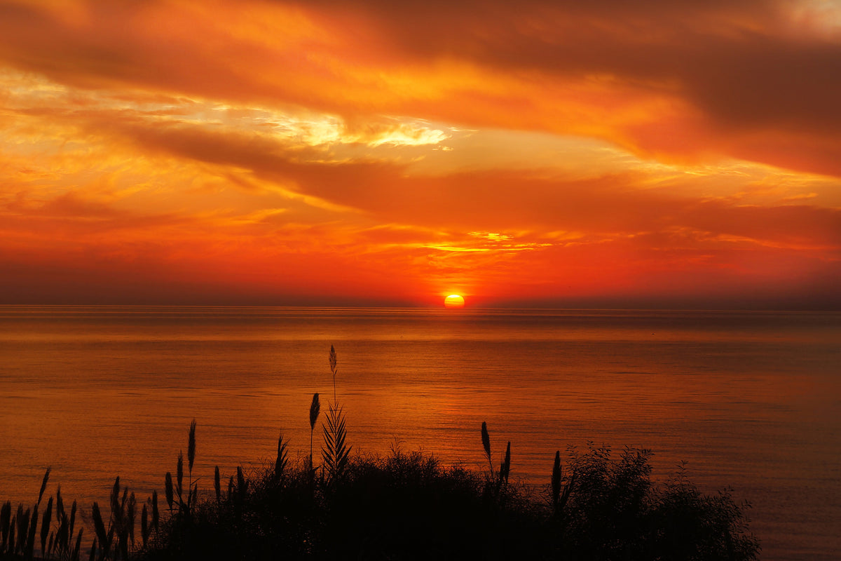 acrylic-print-peaceful-evening-mood-by-the-sea