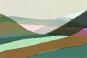 acrylic-print-layered-mountains-and-valleys-in-muted-earthy-tones