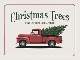 poster-print-christmas-trees