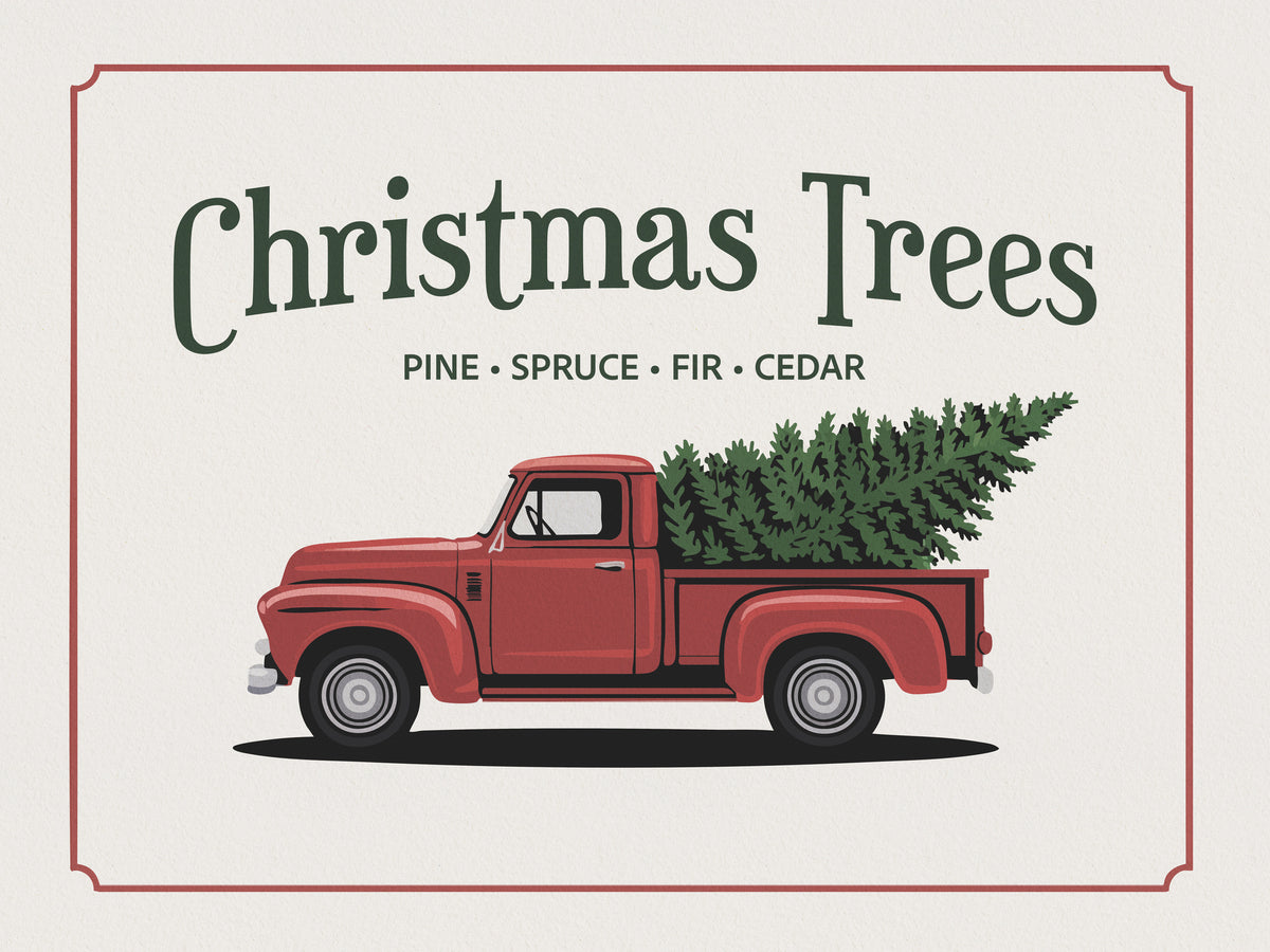 poster-print-christmas-trees