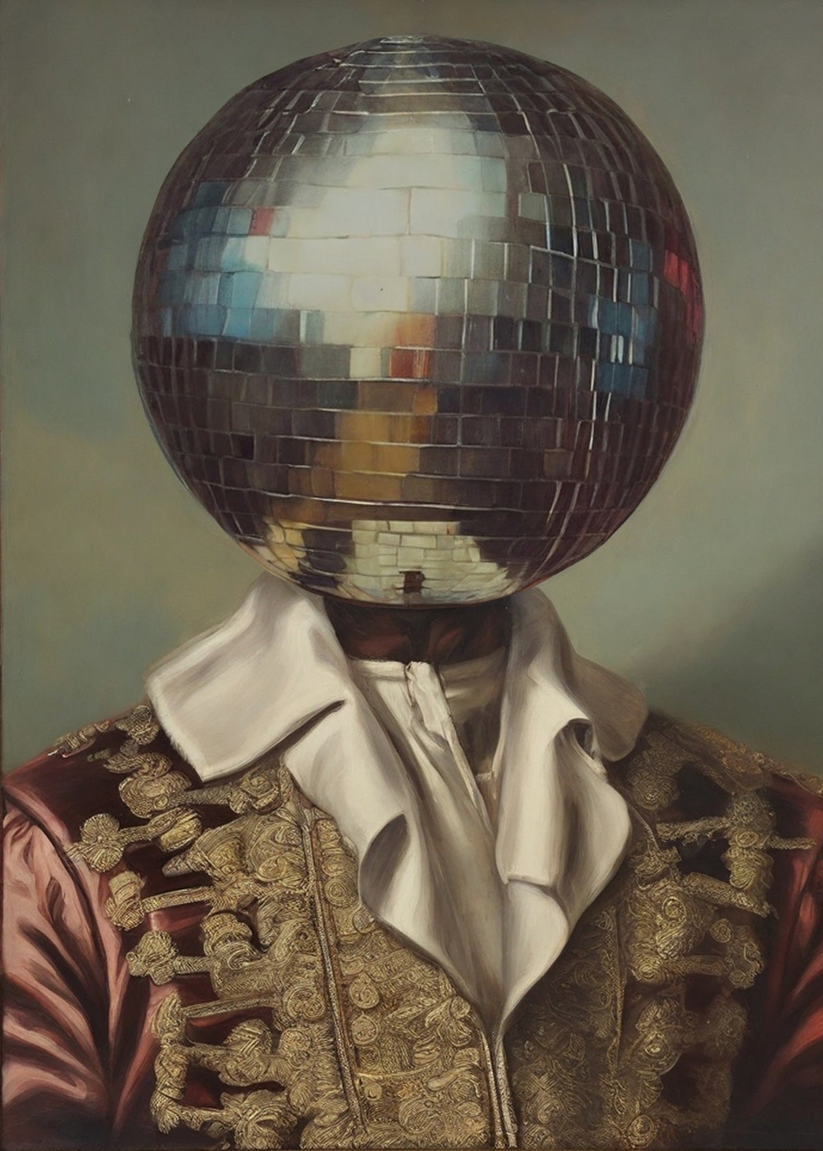 aluminium-print-discohead-king-altered-collage-art