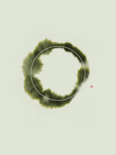 poster-print-circle-n1-green