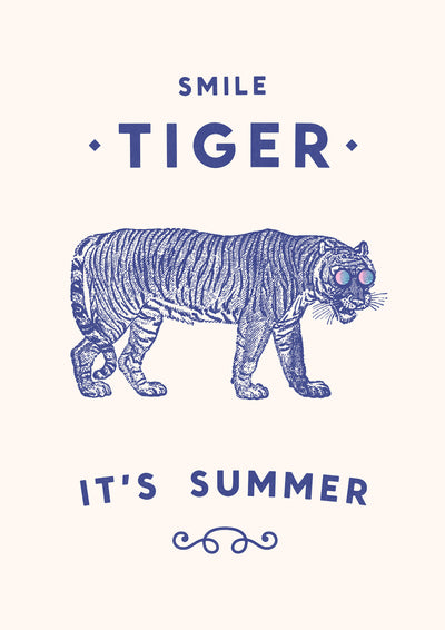 poster-print-smile-tiger