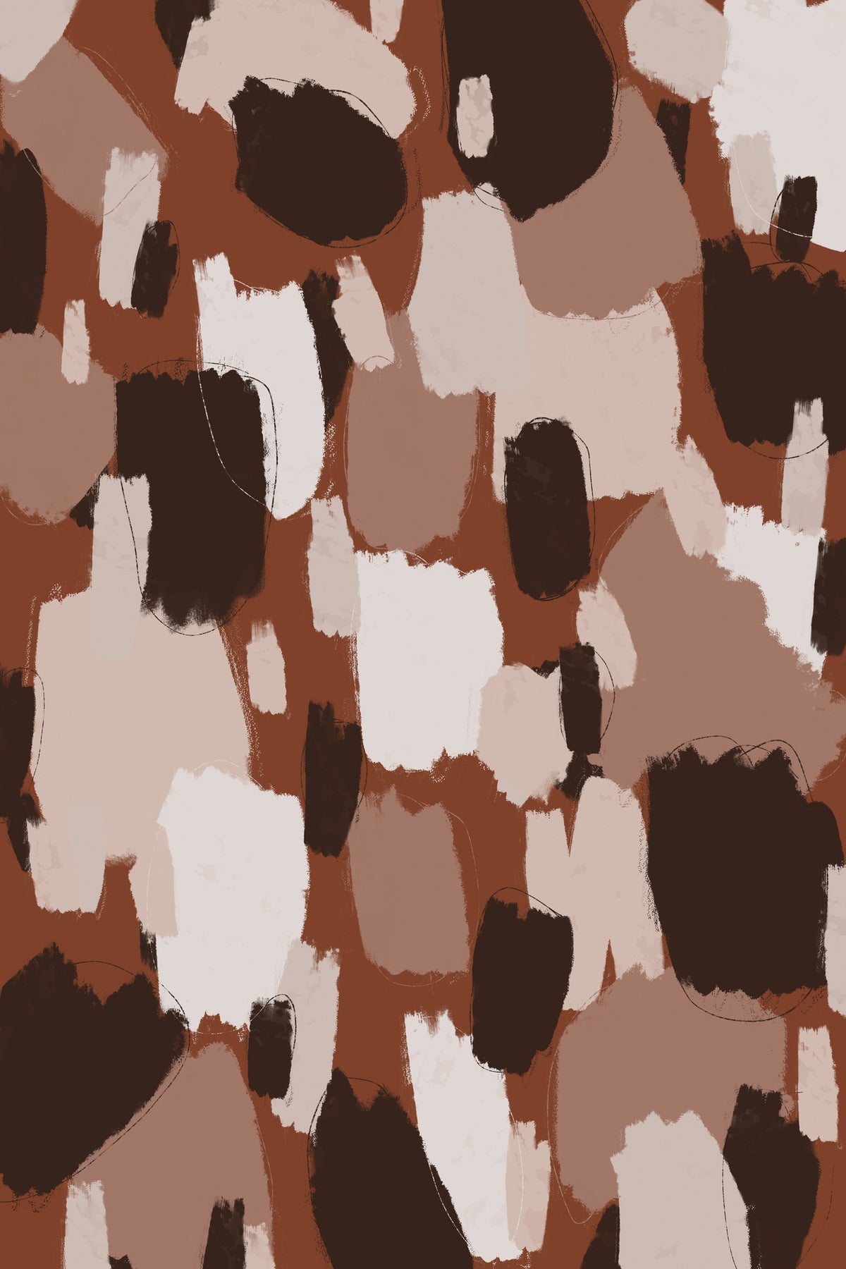 aluminium-print-earthy-brush-strokes