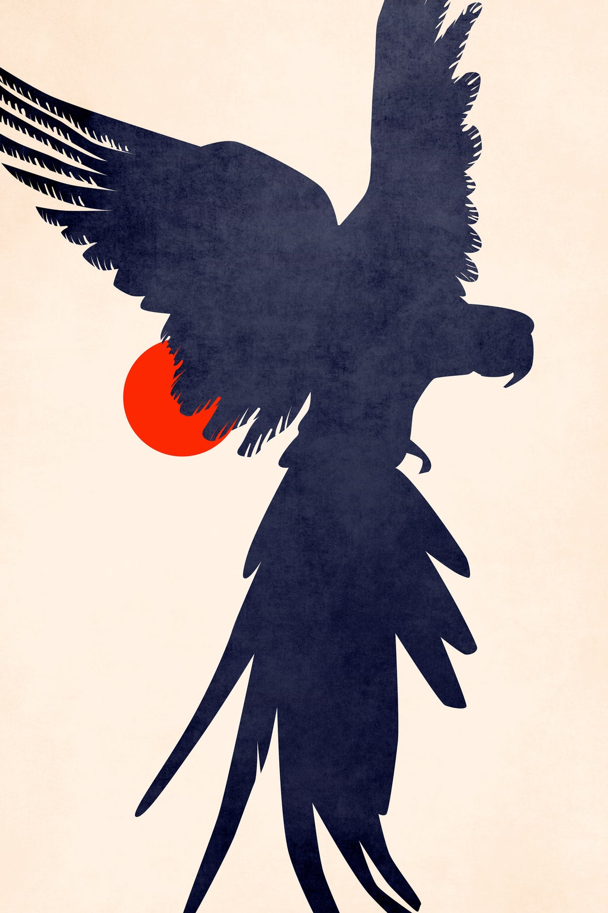 framedcanvas-print-parrot