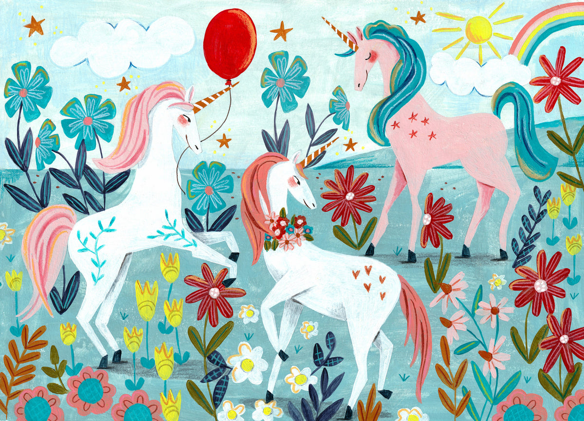framedcanvas-print-unicorns