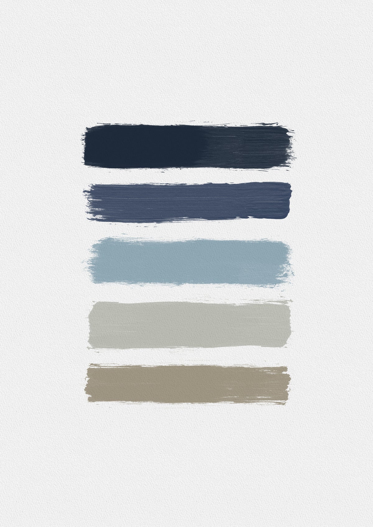 poster-print-blue-taupe-stripes