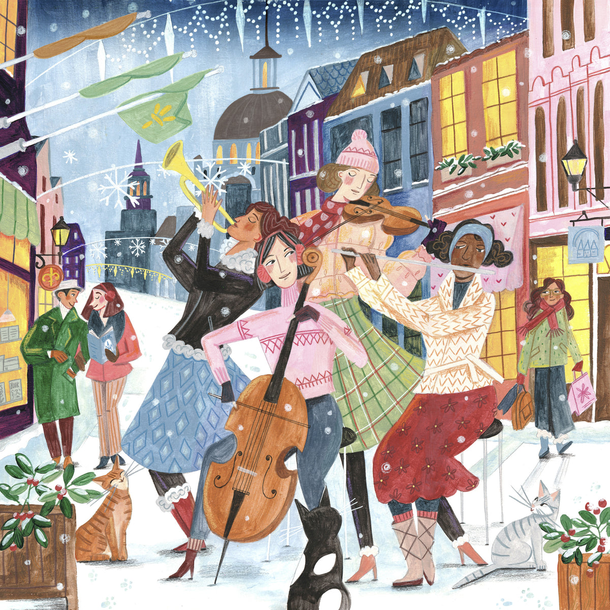 acrylic-print-music-in-montreal-christmas