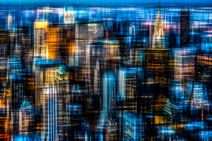 aluminium-print-downtown-ii-b
