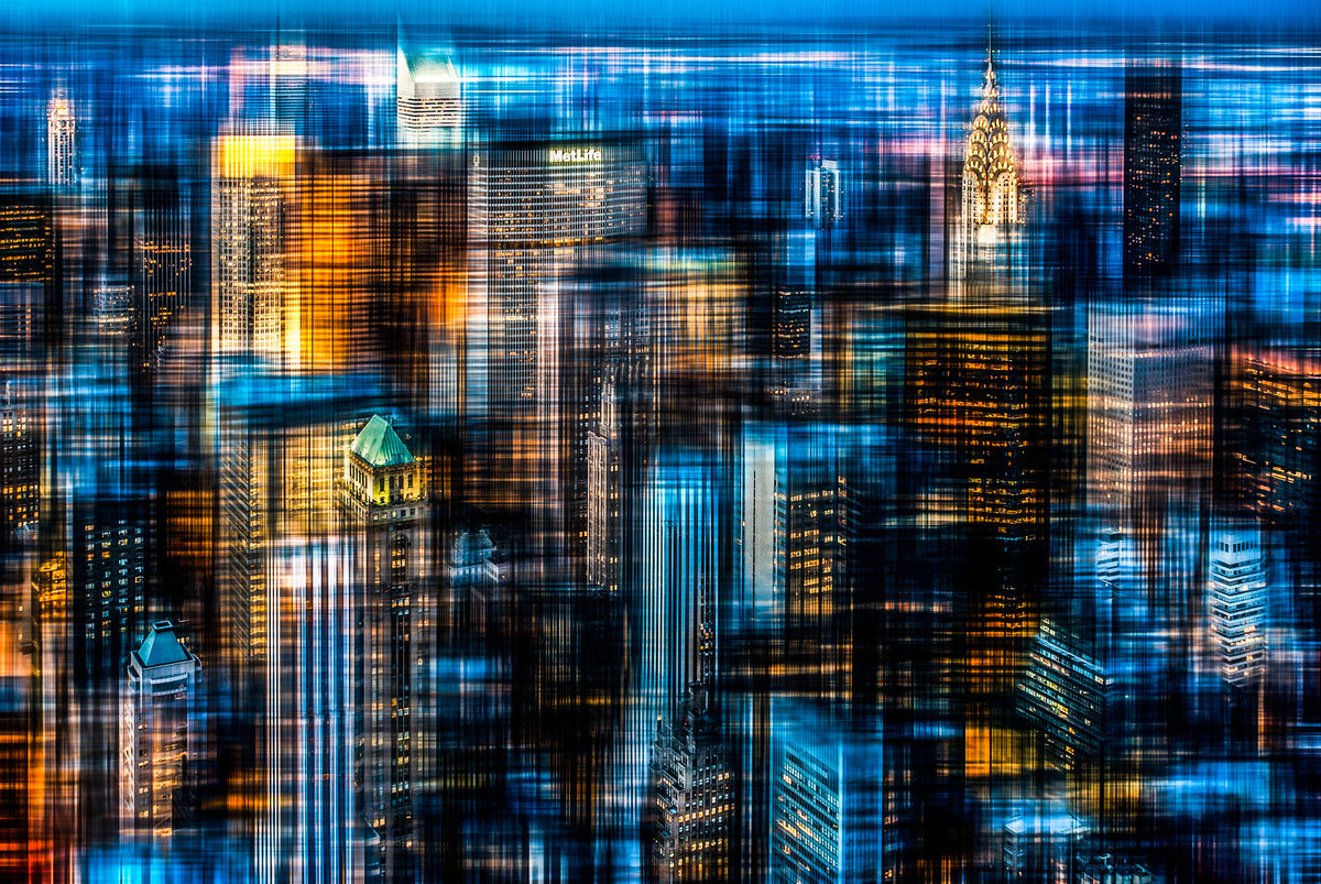 aluminium-print-downtown-ii-b