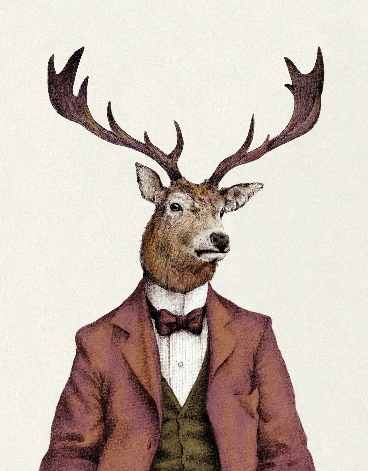 canvas-print-a-deer-with-human-attire-wearing