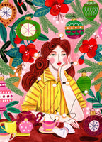poster-print-retro-christmas-woman