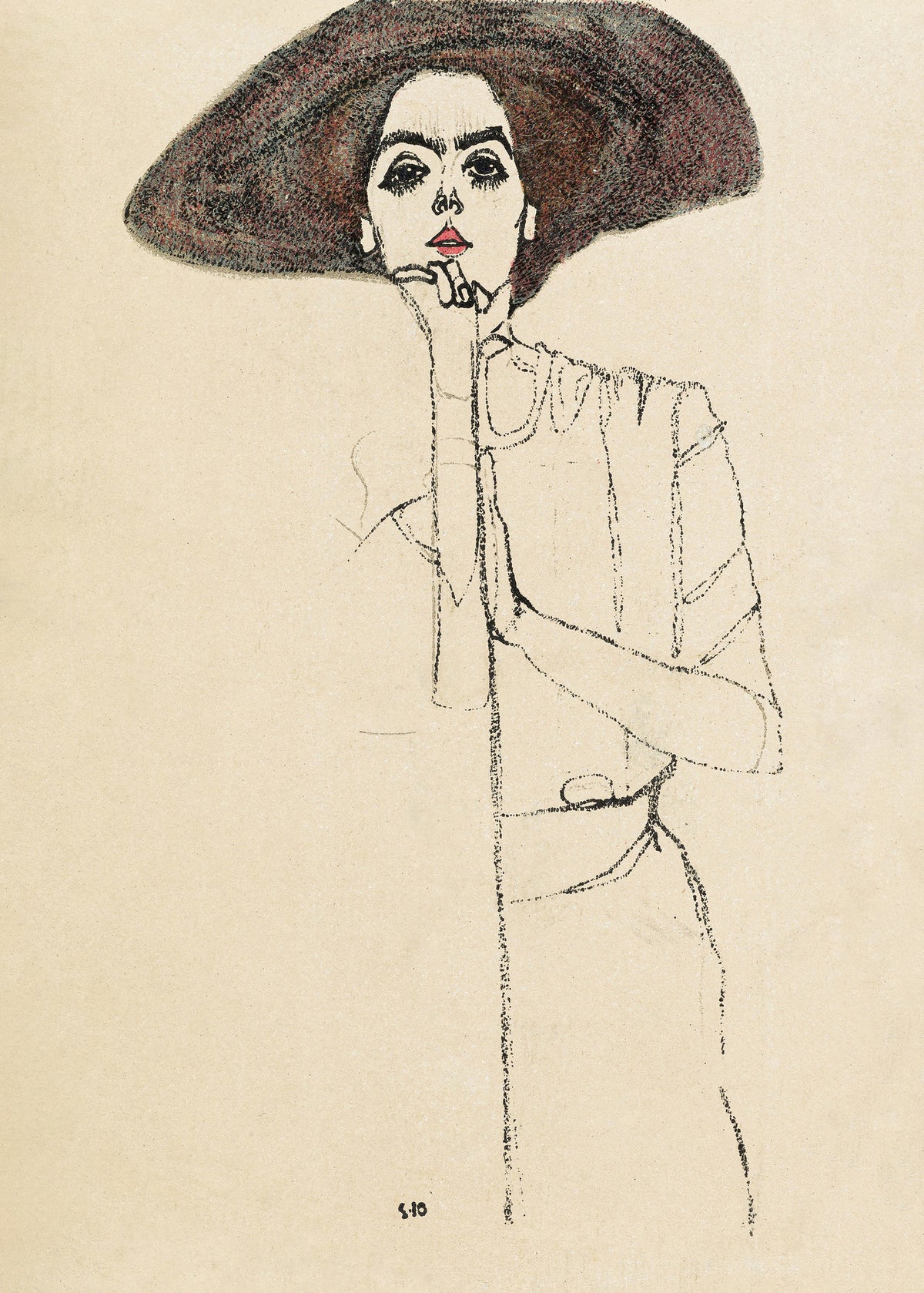 framedcanvas-print-portrait-of-a-woman-1910-2