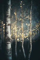 framedposter-print-twinkling-birch-grove