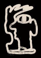 framedposter-print-face-line-art
