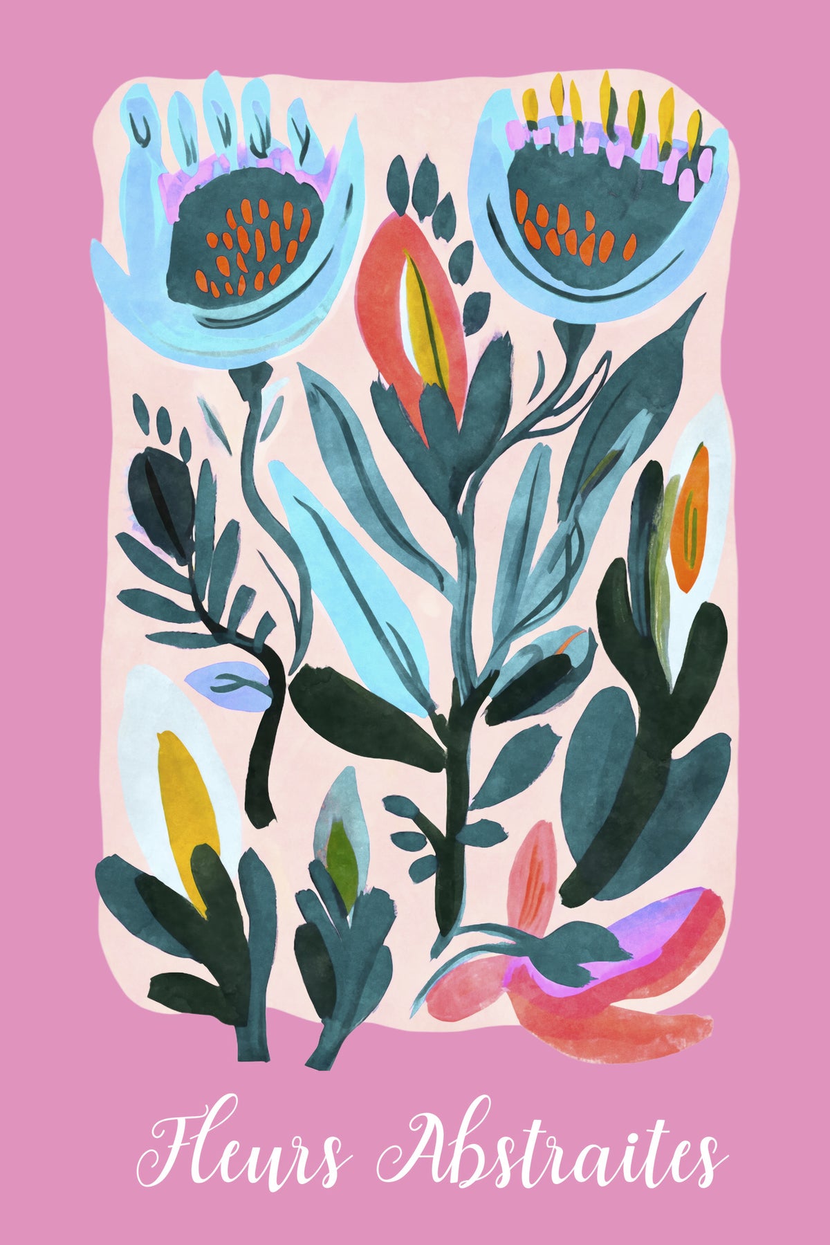 acrylic-print-mid-century-floral-vibes