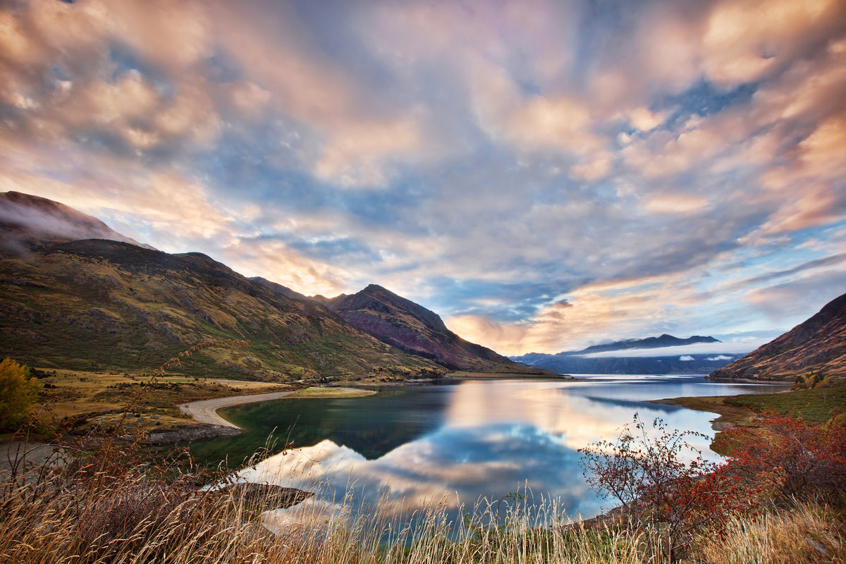 3-piece-acrylic-print-morning-delight-at-lake-hawea