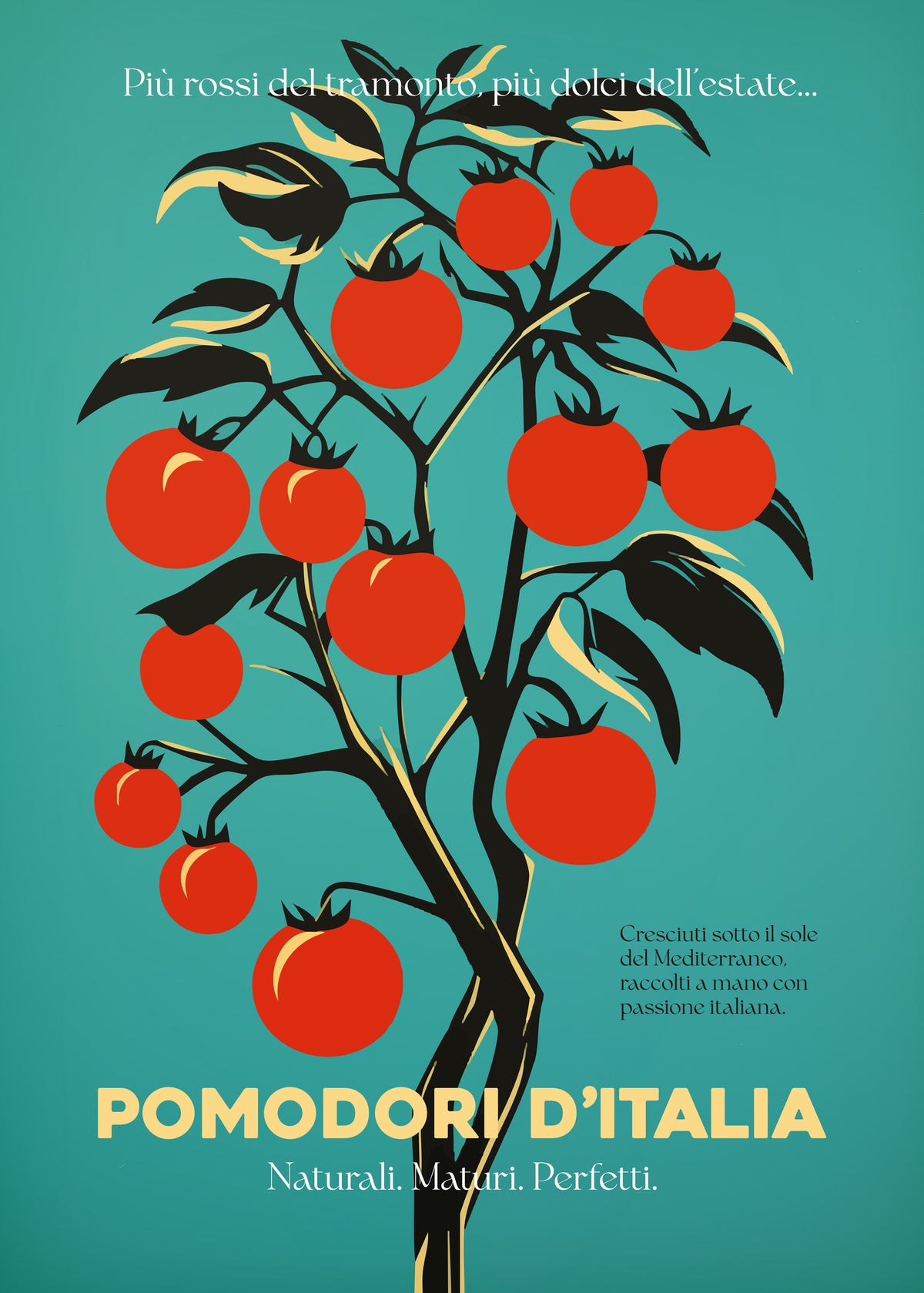 aluminium-print-vibrant-red-tomatoes