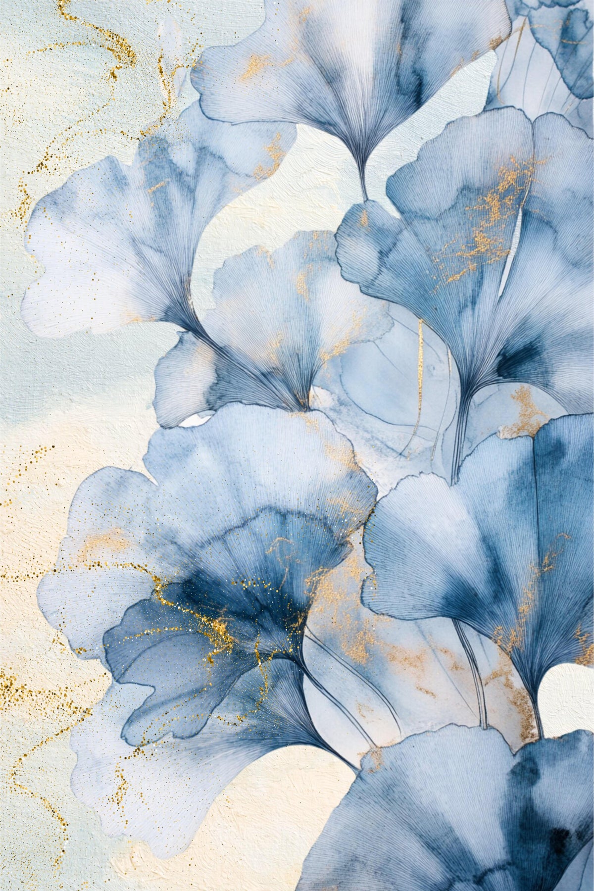 framedposter-print-blue-ginkgo-leaves-3