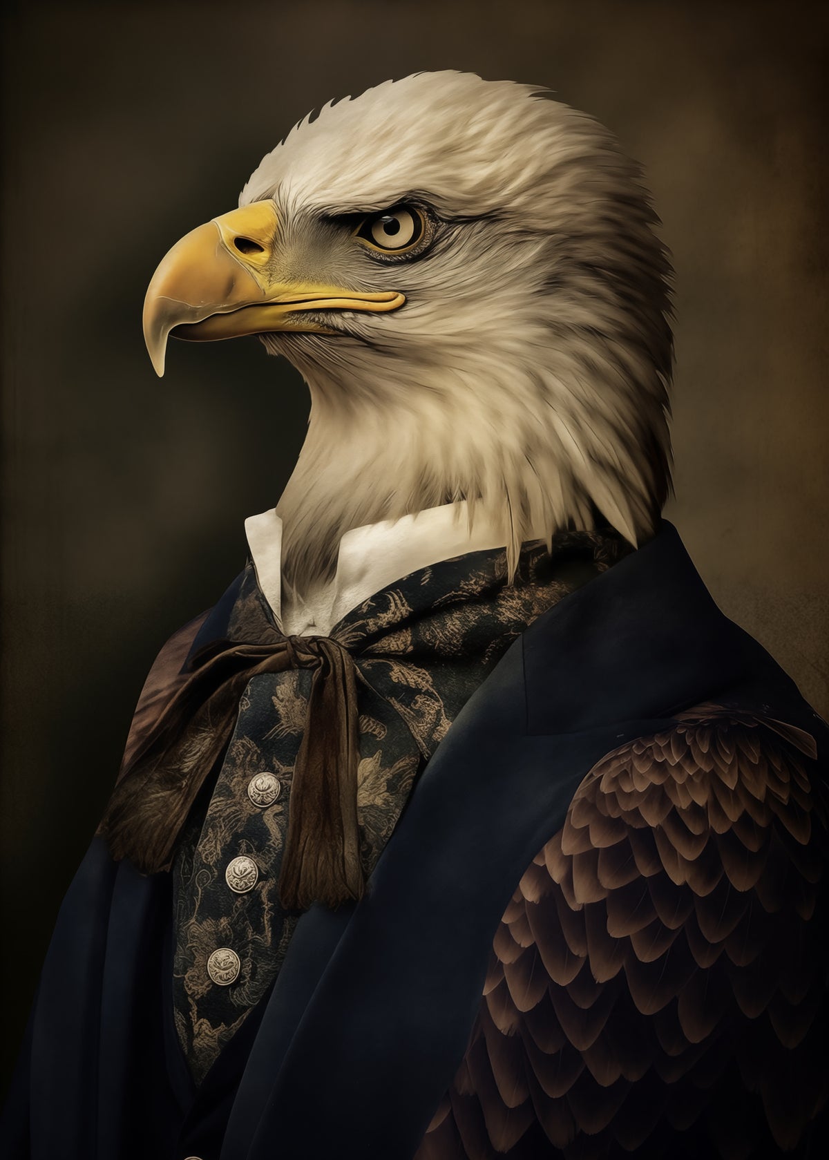 framedcanvas-print-bald-eagle-portrait-2