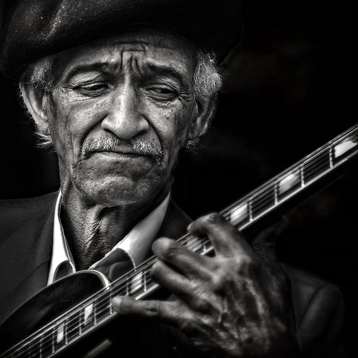 4-piece-acrylic-print-the-guitarist
