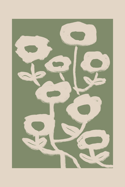 poster-print-abstract-floral-silhouette